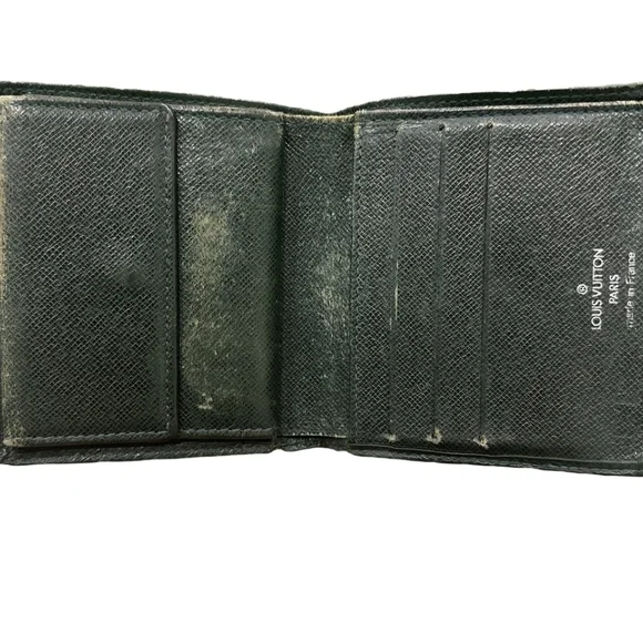 Louis Vuitton Unisex Leather Wallet W Coin Pouch Forest Green - Picture 5 of 7